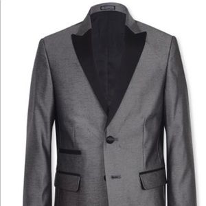 Calvin Klein Gray Kids Blazer